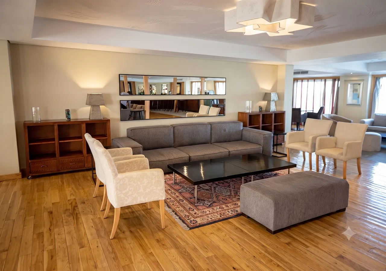 Lounge aboard the Jamila Nile Cruise Nile cruise